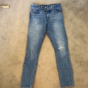 Levi’s 501 Skinny Jeans Size 26